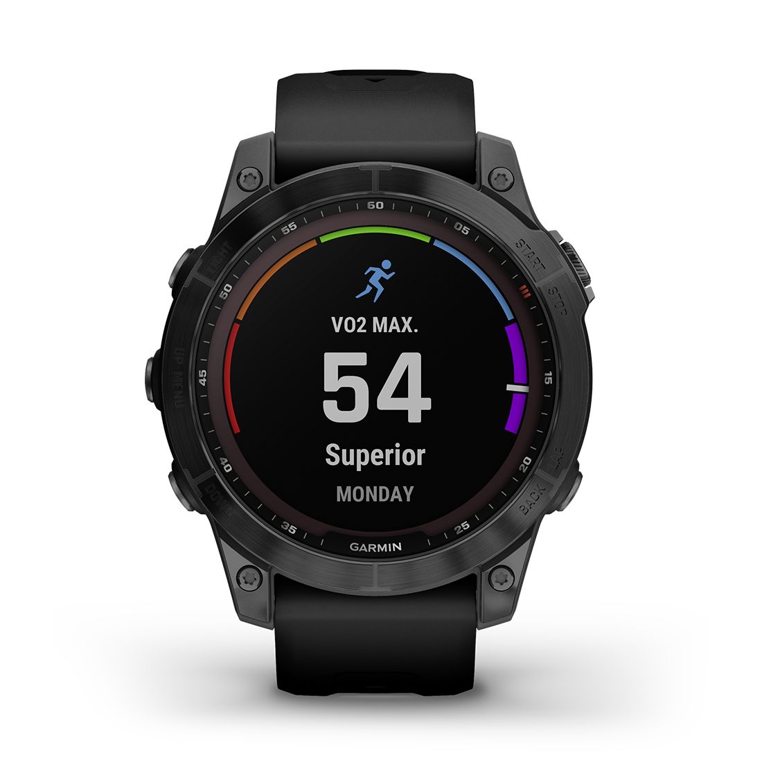 Ga elke atletische of outdoor-uitdaging aan met de robuuste fēnix 7 Sapphire Solar multisport GPS-watch. Zijn krasbestendige Power Sapphire™ lens voor opladen via zonne-energie gebruikt de kracht van de zon om de levensduur van de batterij te verlengen en geavanceerde trainingsfuncties, sport-apps, en sensoren voor gezondheids- en welnessbewaking en meer van stroom te voorzien.